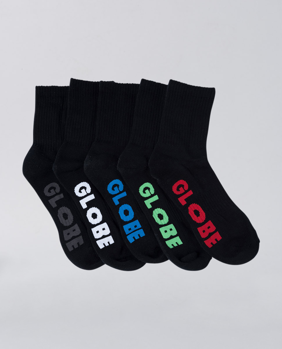 Stealth Crew Sock 5 Pack