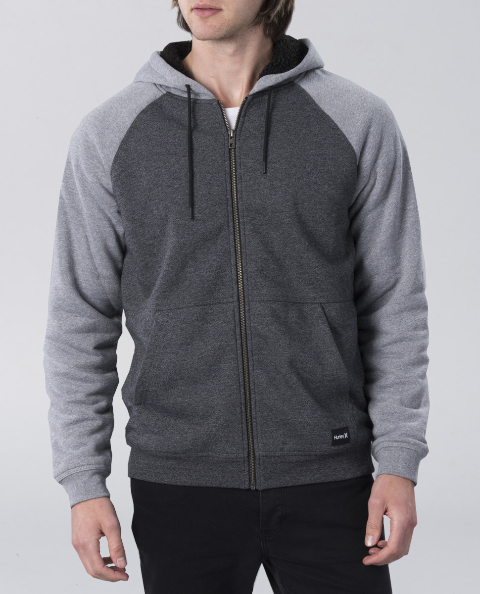 Hurley Crone Sherpa Hood | Ozmosis | Hoodies & Sweatshirts