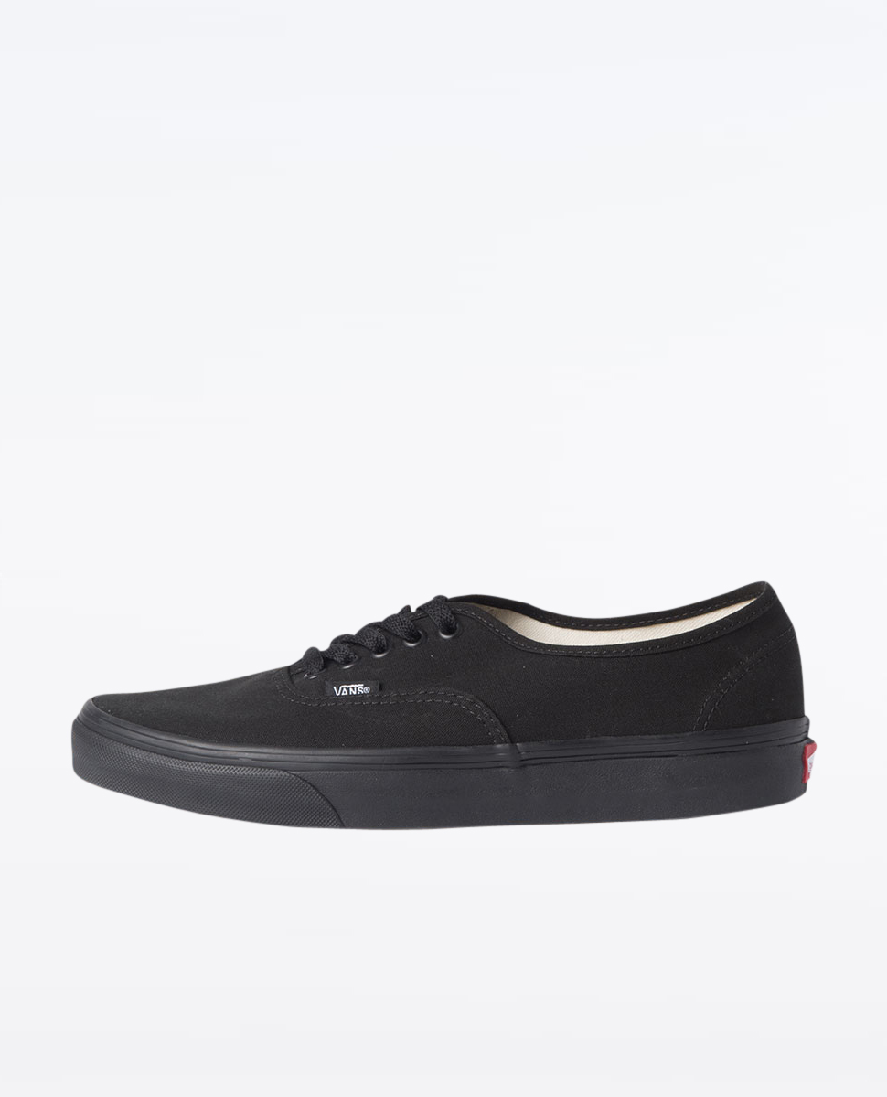 vans authentic black shoes