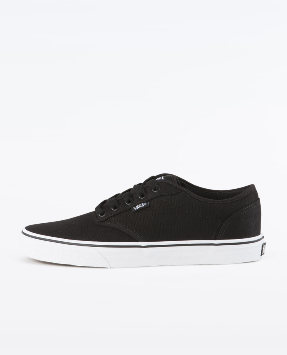 vans black and white atwood