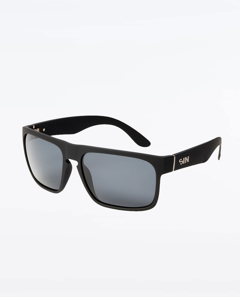 PC Peccant Rubber Smoke Sunglasses