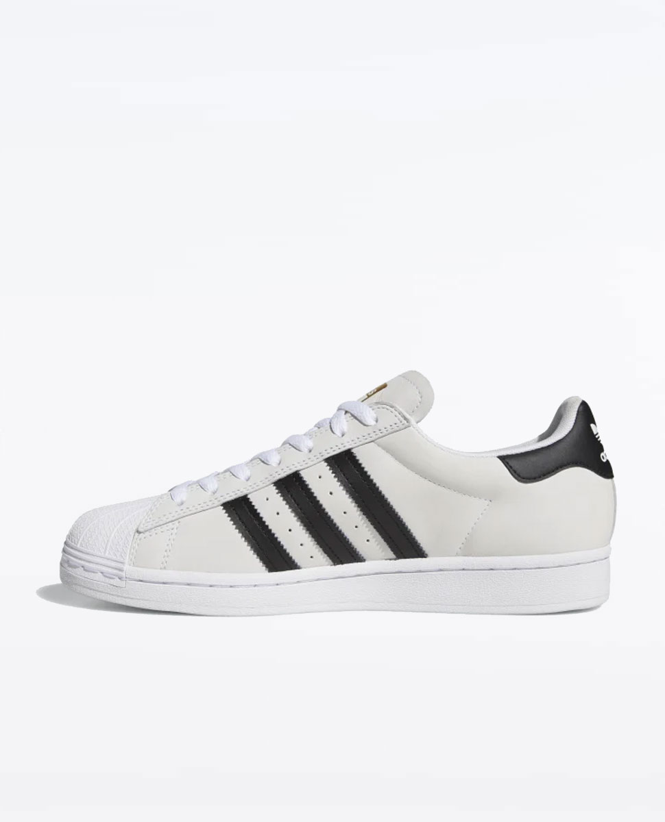 adidas superstar black white and gold