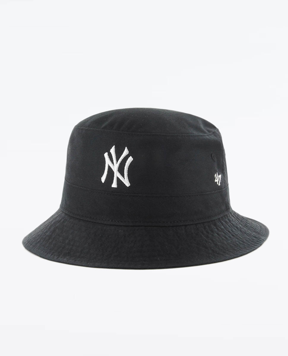 47brand New York Yankees Black 47 Bucket Ozmosis Caps