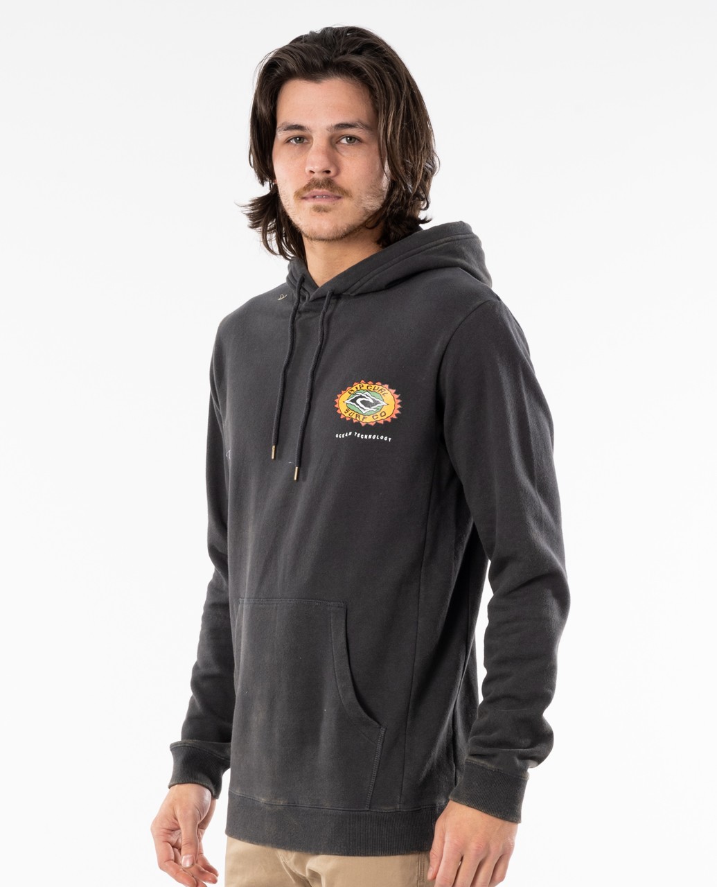 Rip Curl Ocean Sun Hood - Washed Black | Ozmosis | Hoodies & Jumpers