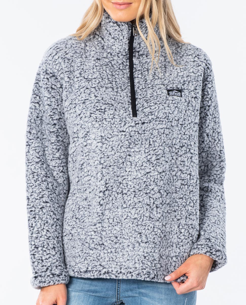 Rip Curl Dark + Stormy 1/4 Zip Crew | Ozmosis | Hoodies & Jumpers