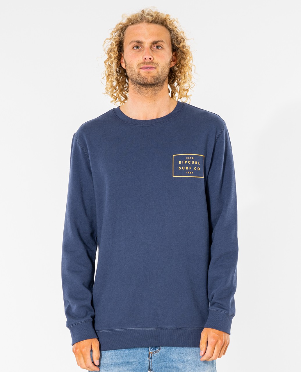 Rip Curl Re Entry Crew - Navy | Ozmosis | Hoodies & Jumpers