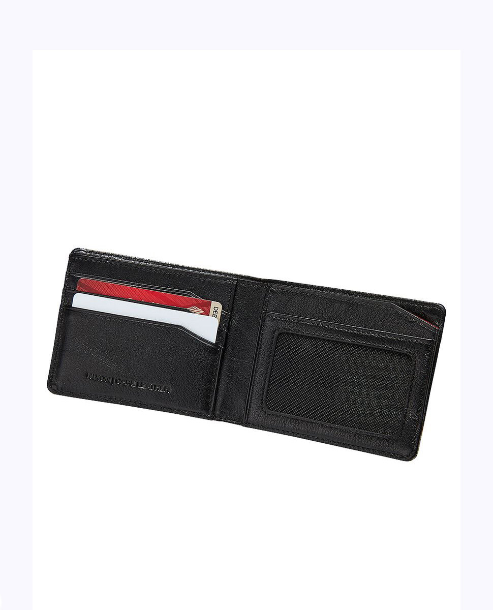 Nixon Cape Leather Bi Fold Wallet Ozmosis Wallets