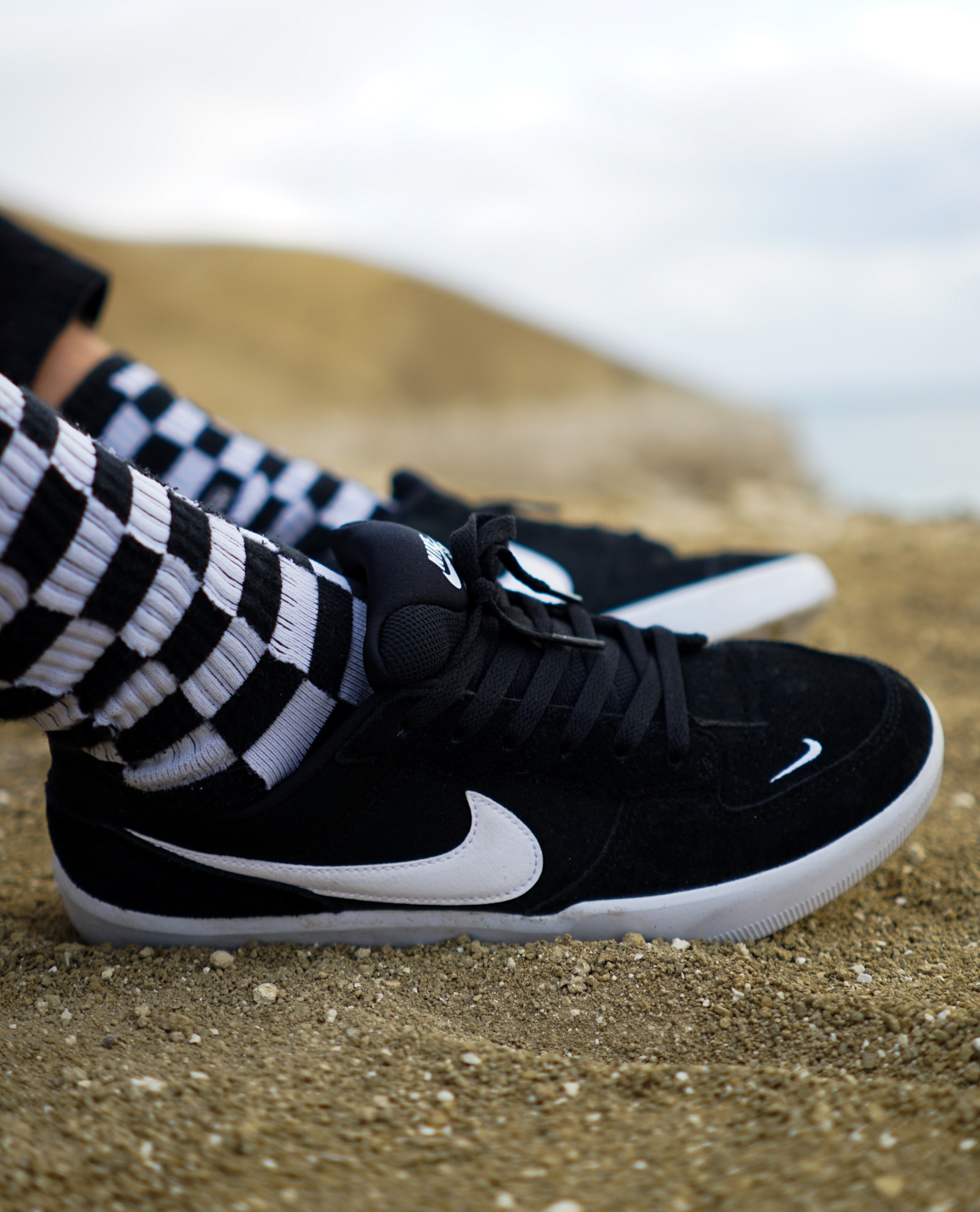 Nike Nike SB Force 58: Black/White Ozmosis | Sneakers
