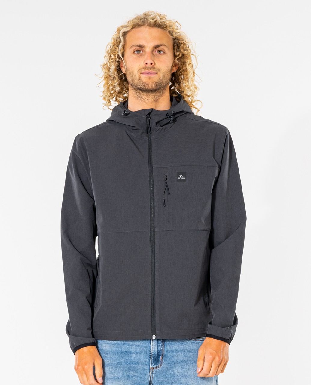 rip curl black jacket