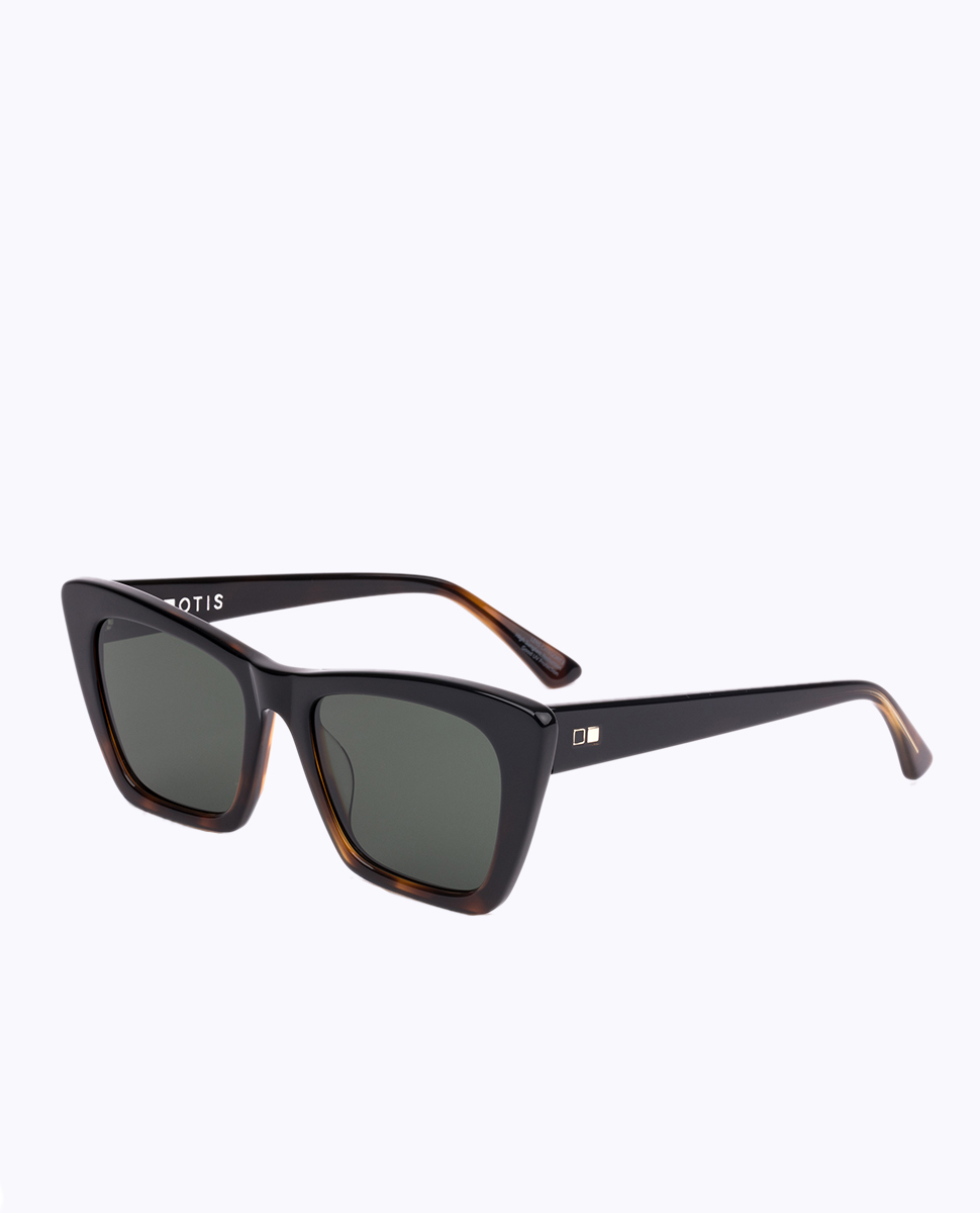 Otis Eyewear Vixen: Black Dark Havana Grey 