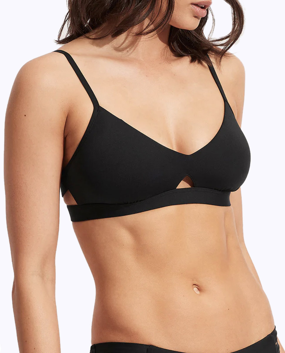 Active Hybrid Bralette Bikini Top