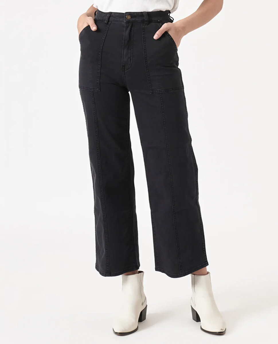 Rollas Heidi Jean Trade Black Jeans | Ozmosis | Pants & Jeans