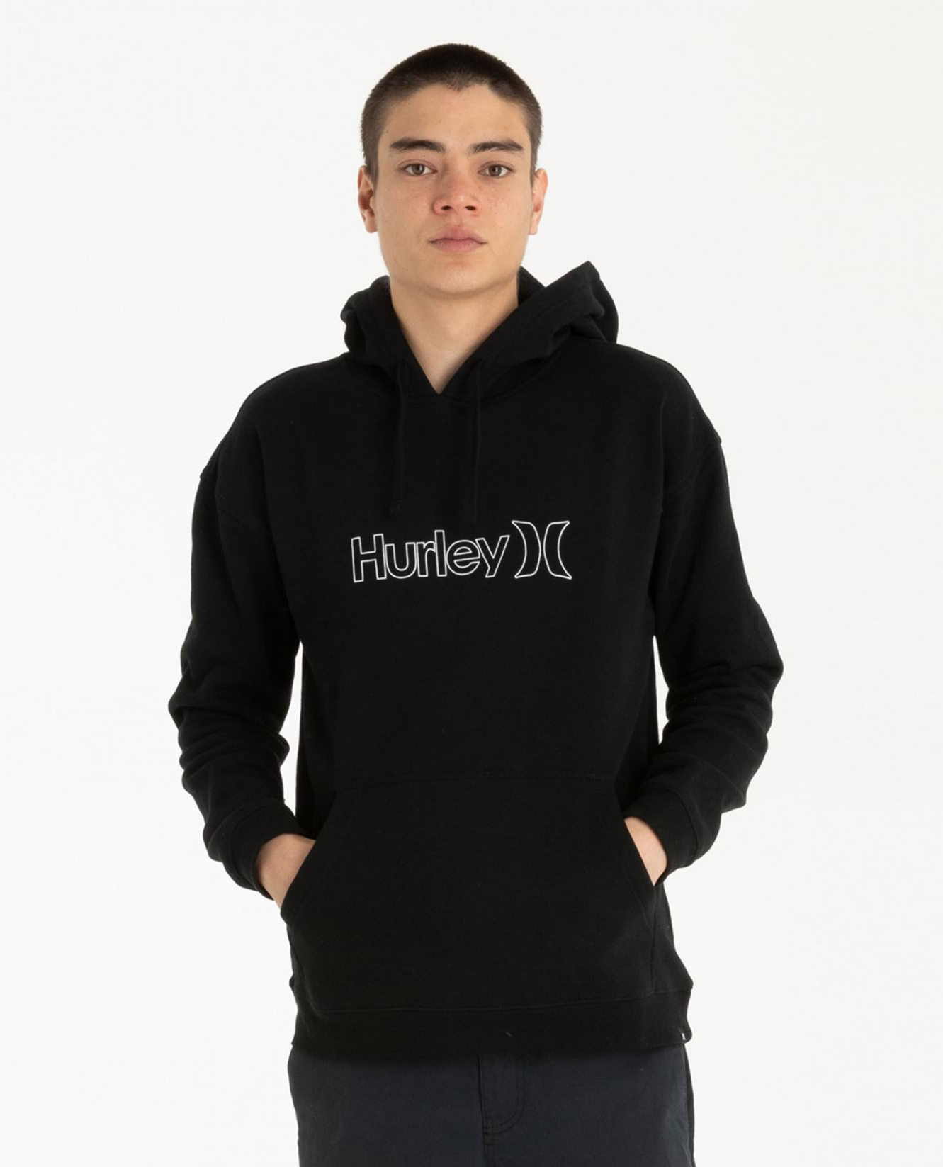 Hurley Oao Outline Pull Over Fleece | Ozmosis | Hoodies & Jumpers