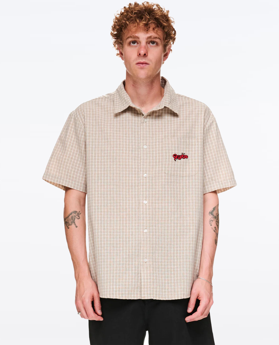 Xlarge Cheque Short Sleeve Shirt | Ozmosis | Shirts