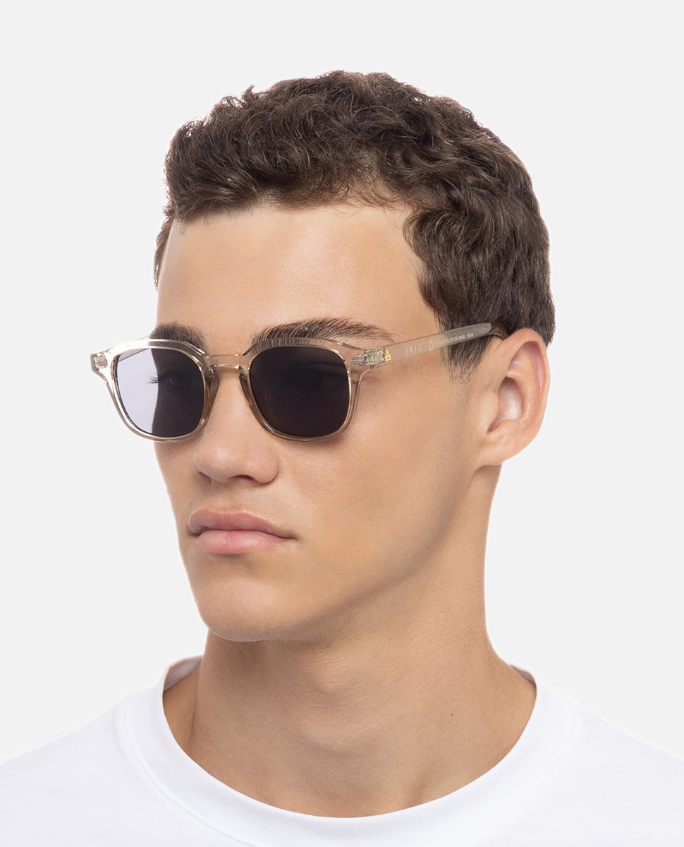 Aire Aire Serpens Pebble Smoke Mono Sunglasses | Ozmosis | Sunglasses