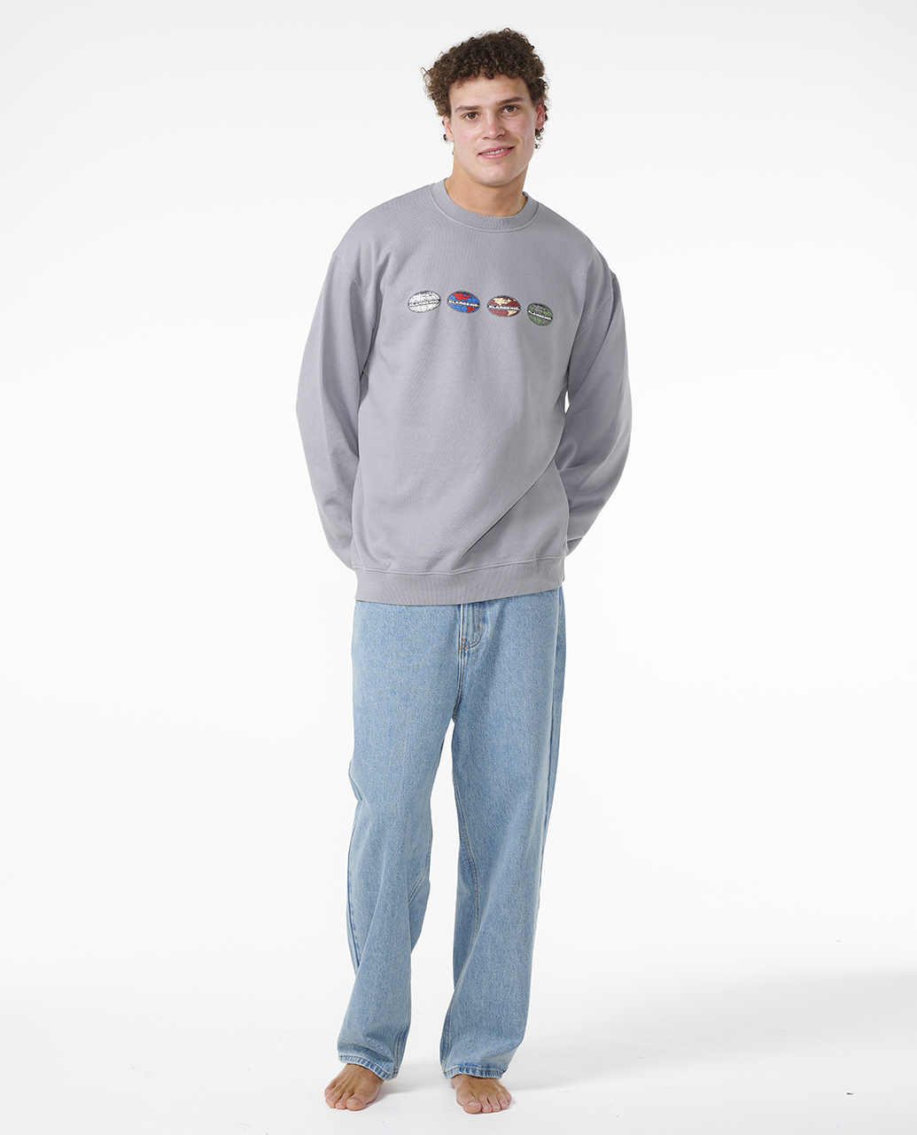 Xlarge World Crew Sweater, Ozmosis