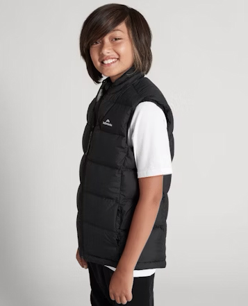 Epiq Yth Boys Down Vest-Black