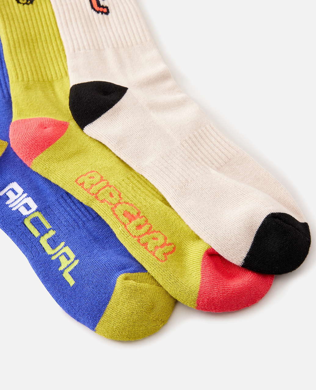 Retro Crew Sock 3 Pack - Unisex