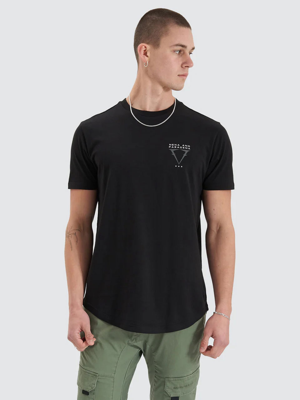 Level Dual Curved Tee