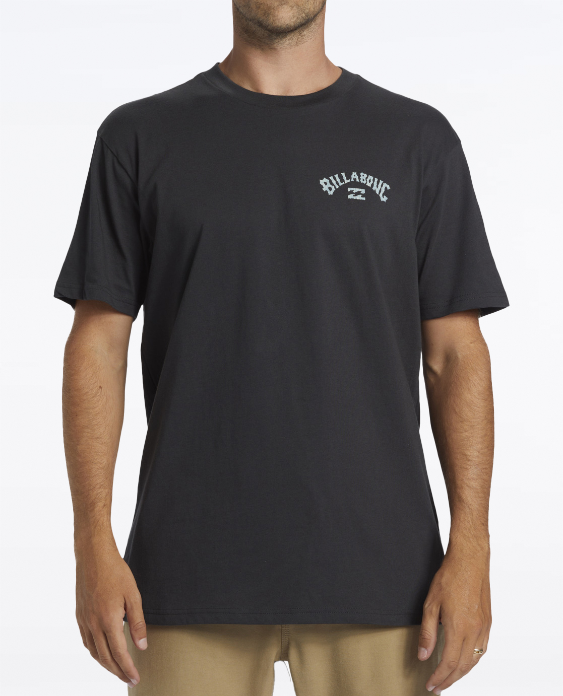 Arch Fill Tee-Black