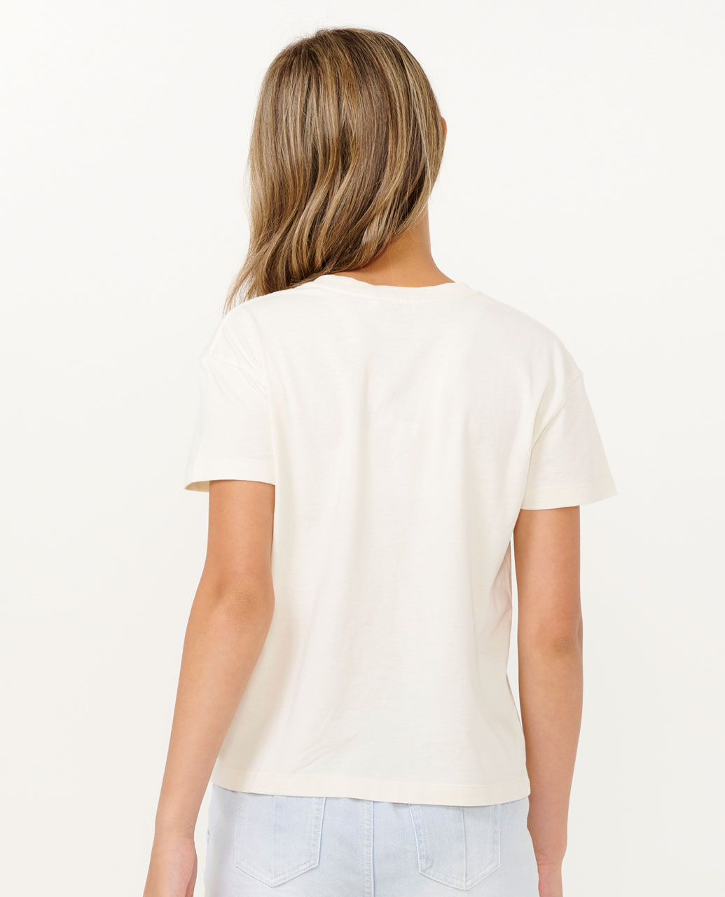 Surf Puff Relaxed Tee- Girl