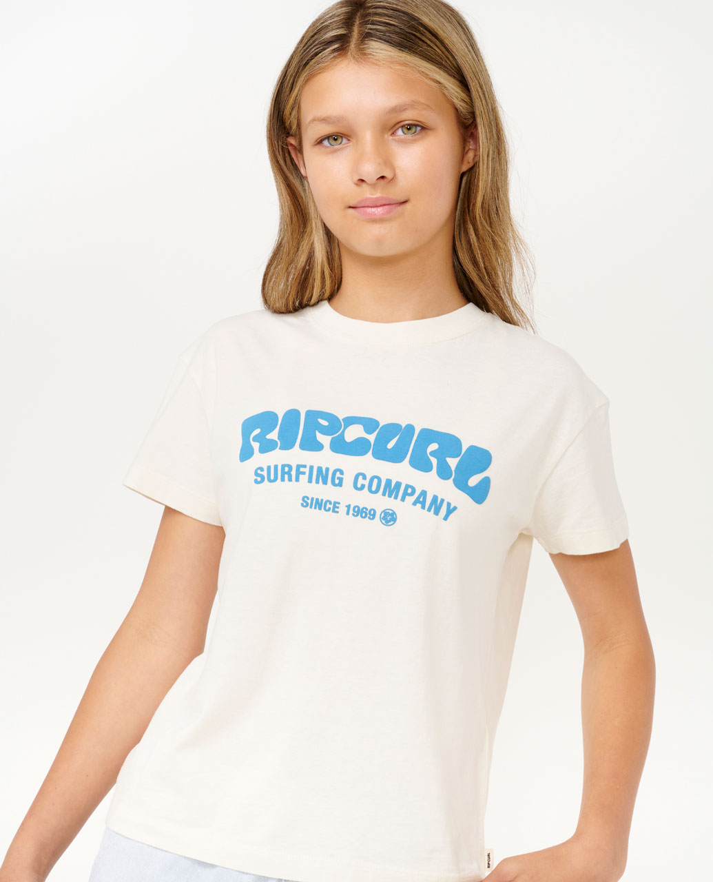 Surf Puff Relaxed Tee- Girl