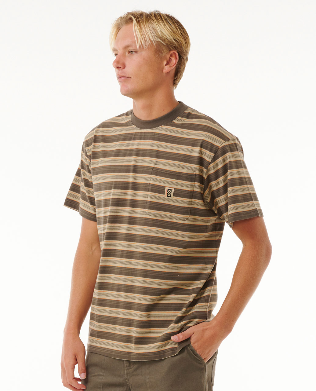 Search Stripe Tee