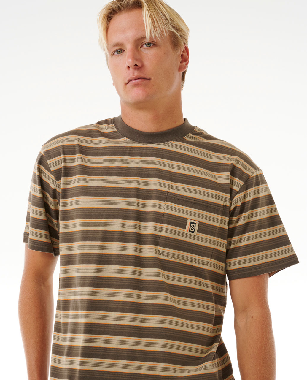 Search Stripe Tee