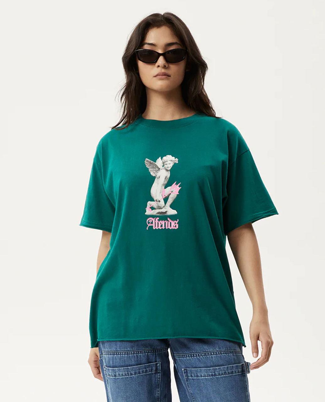 Fight Or Flight Recycled Oversized Tee