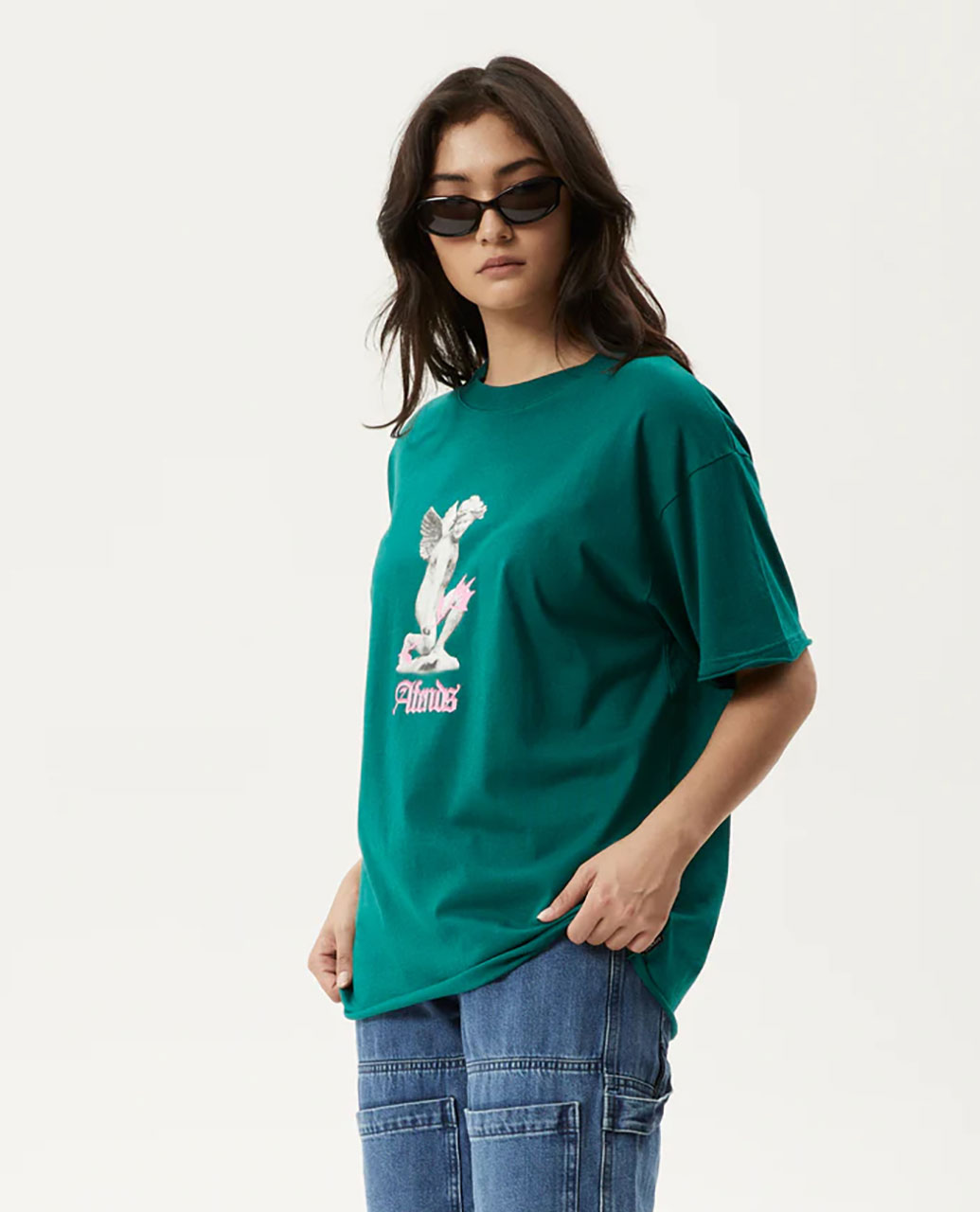 Fight Or Flight Recycled Oversized Tee