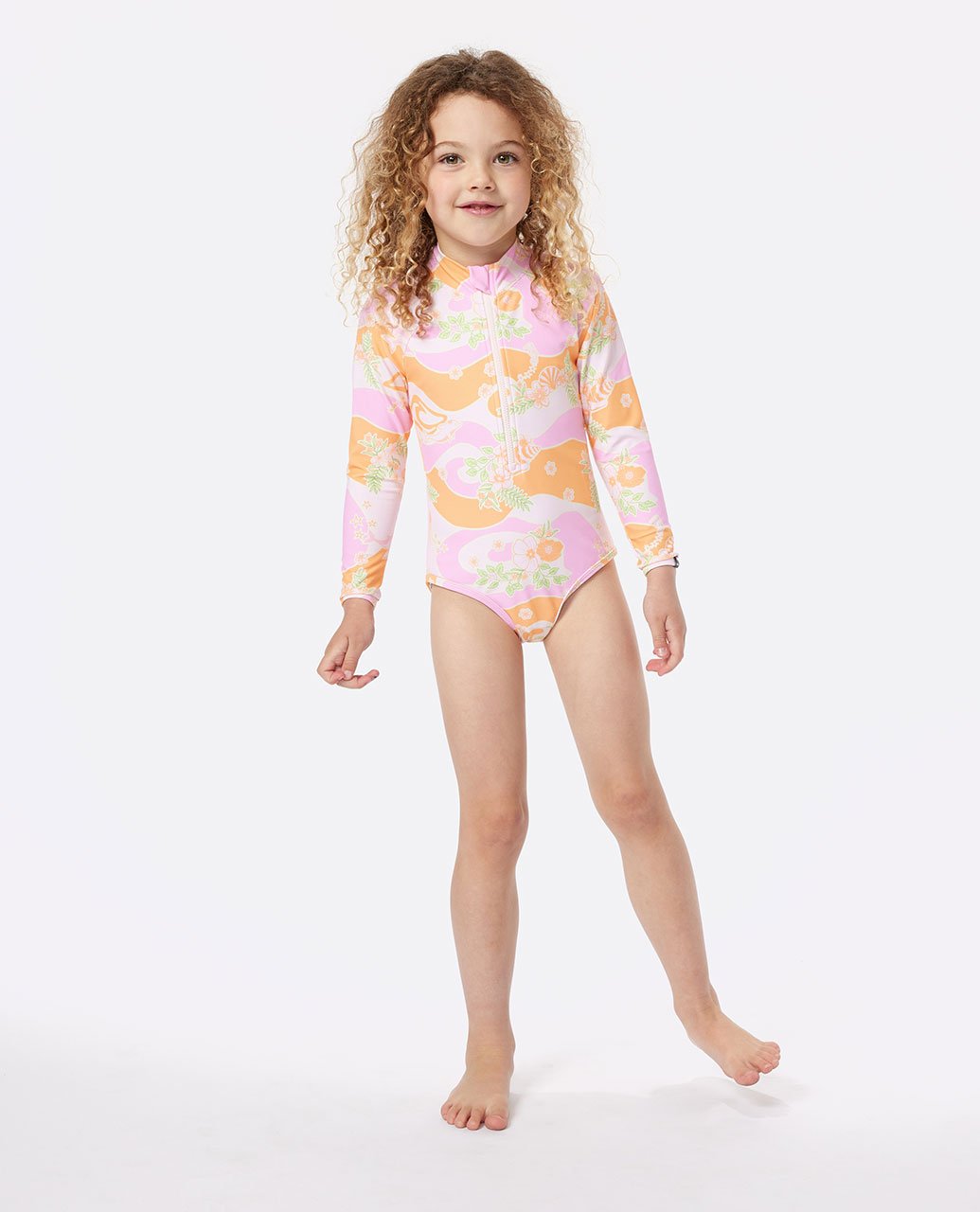 Sunkissed Long Sleeve Surfsuit - Girl