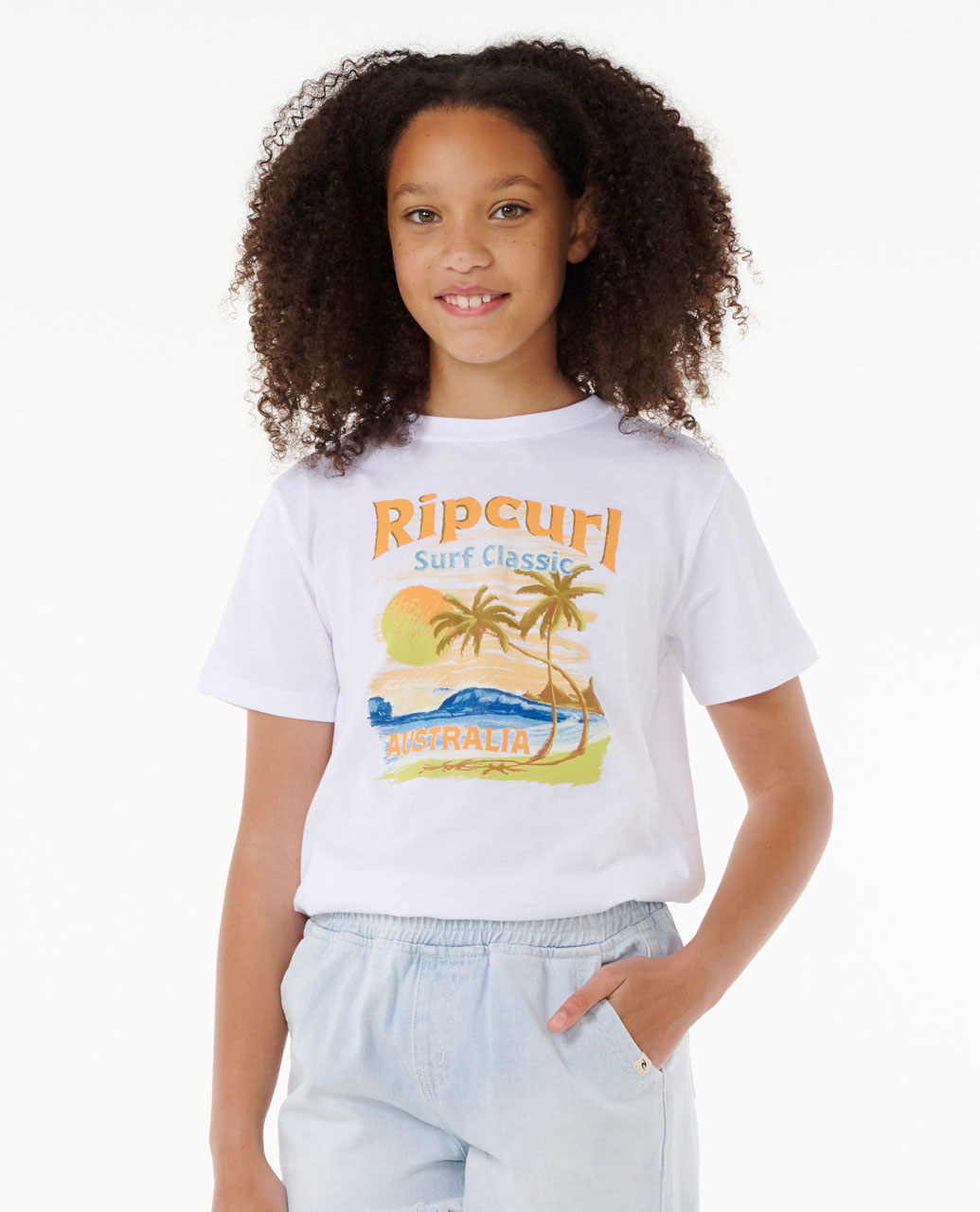 High Tide Scenic Tee-Girl