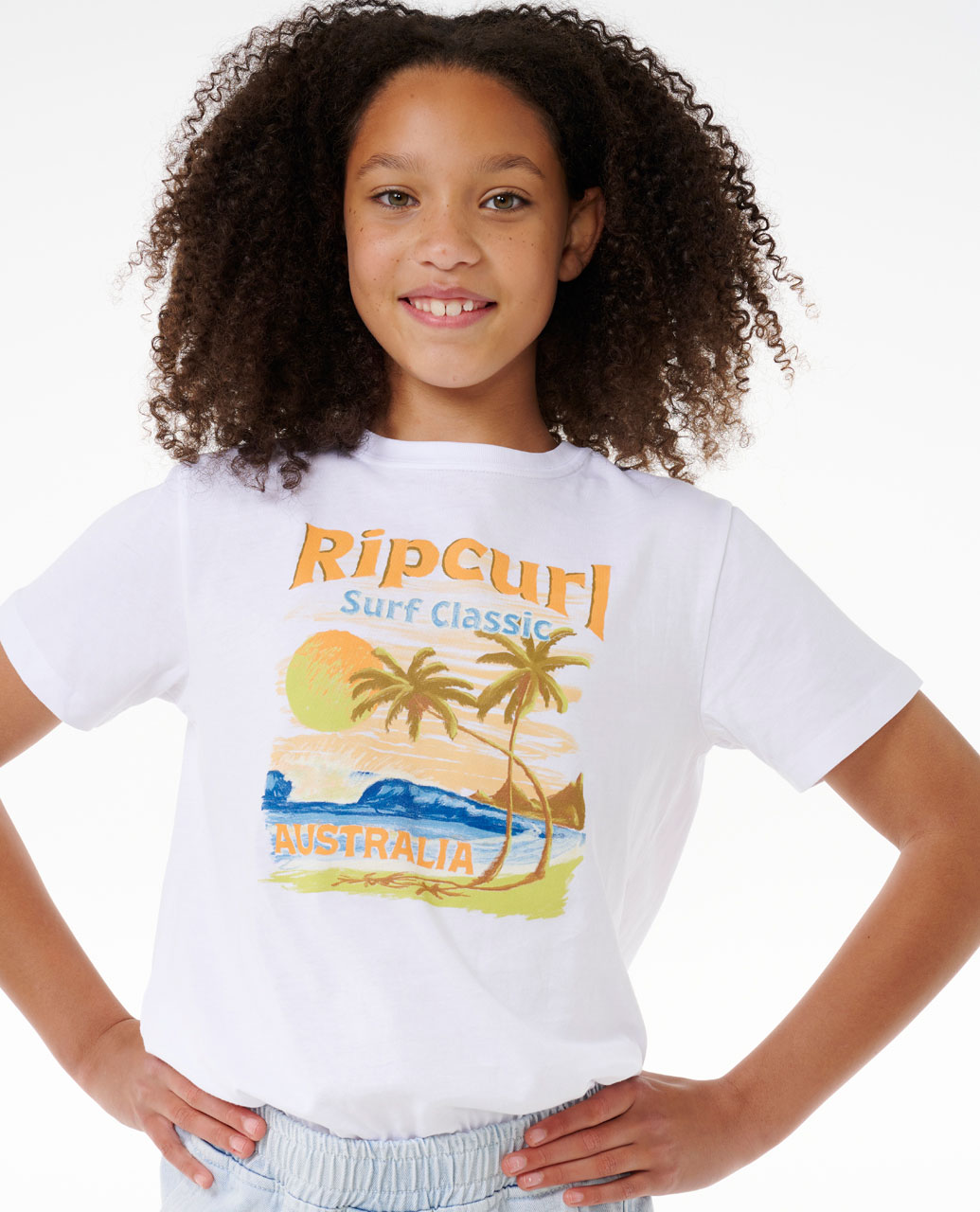 High Tide Scenic Tee  - Girls