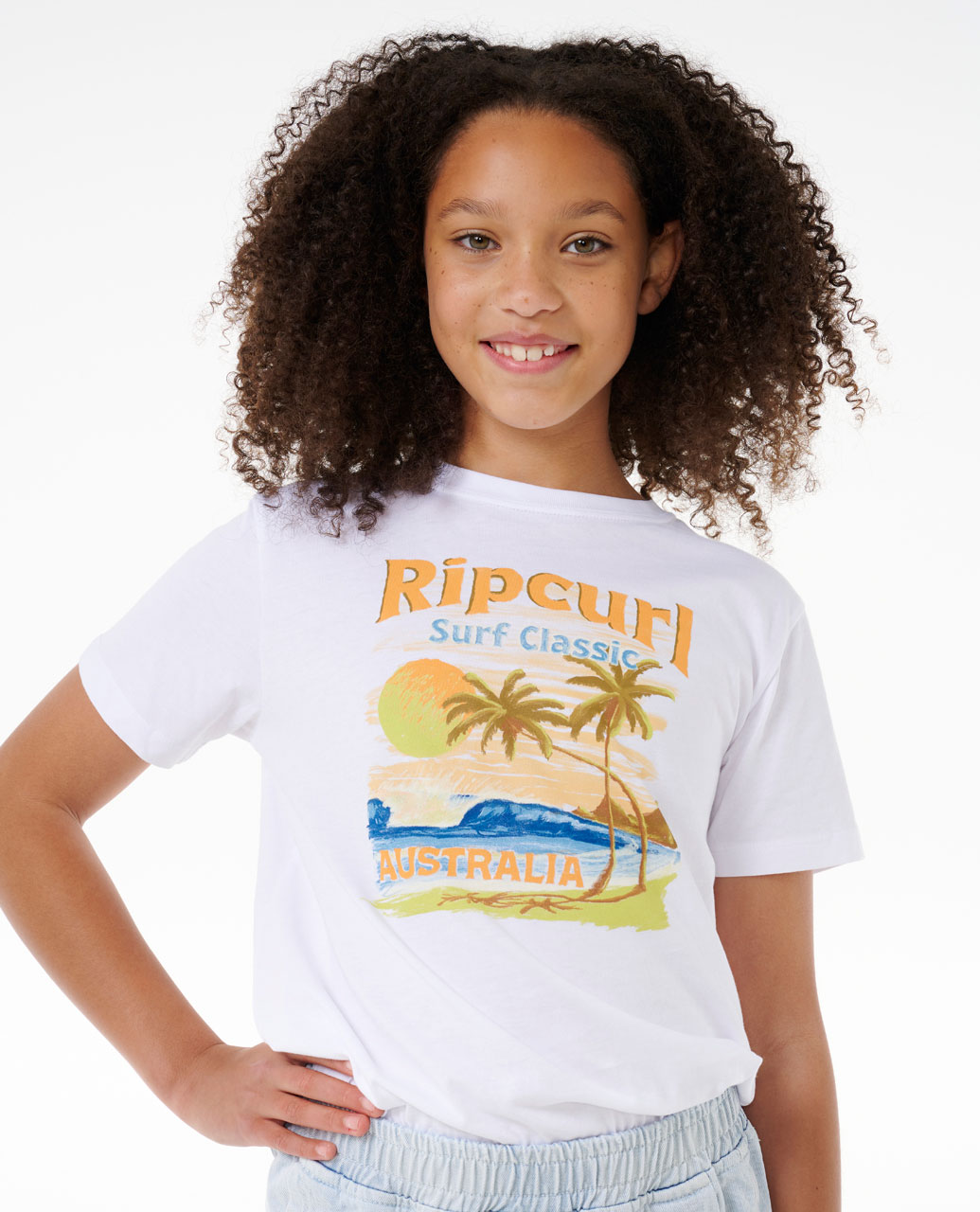 High Tide Scenic Tee  - Girls