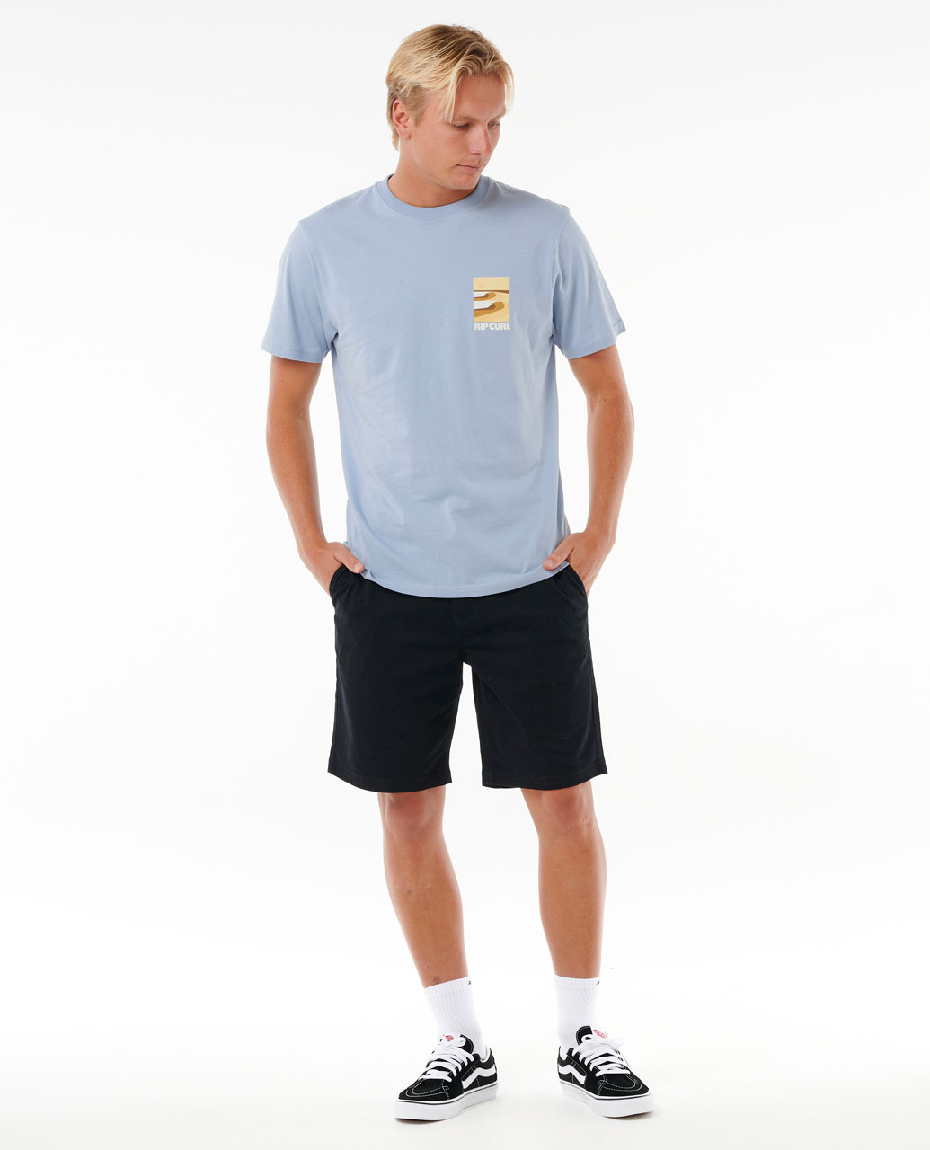 Surf Revival Lined Up Tee