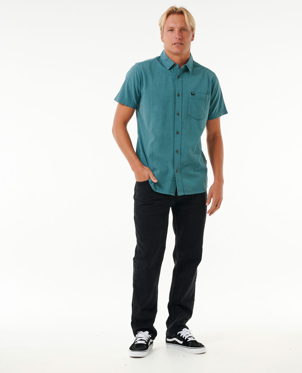 Classic Surf Washed Short Sleeve Shirt