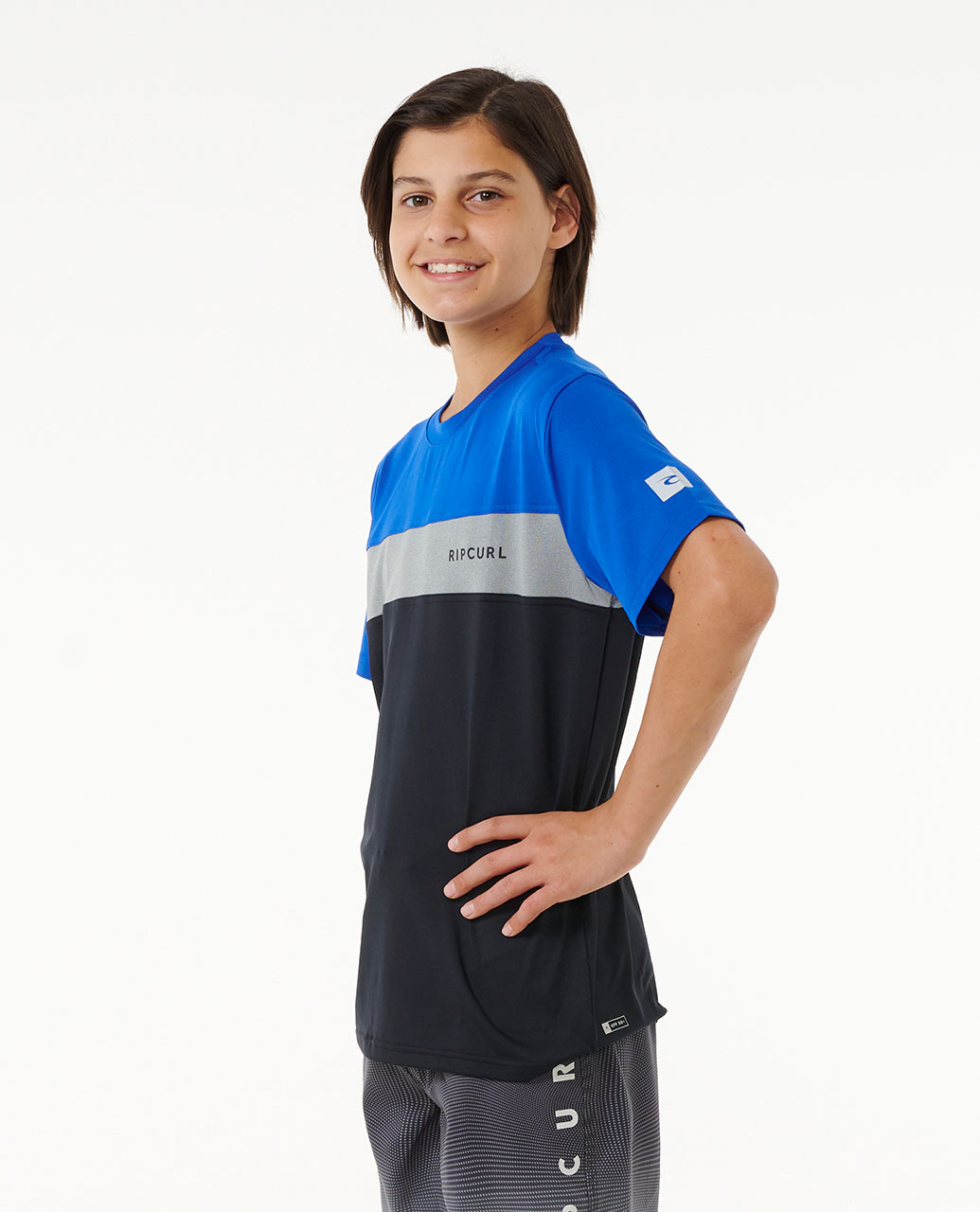 Undertow S/S Rash Vest -Boy