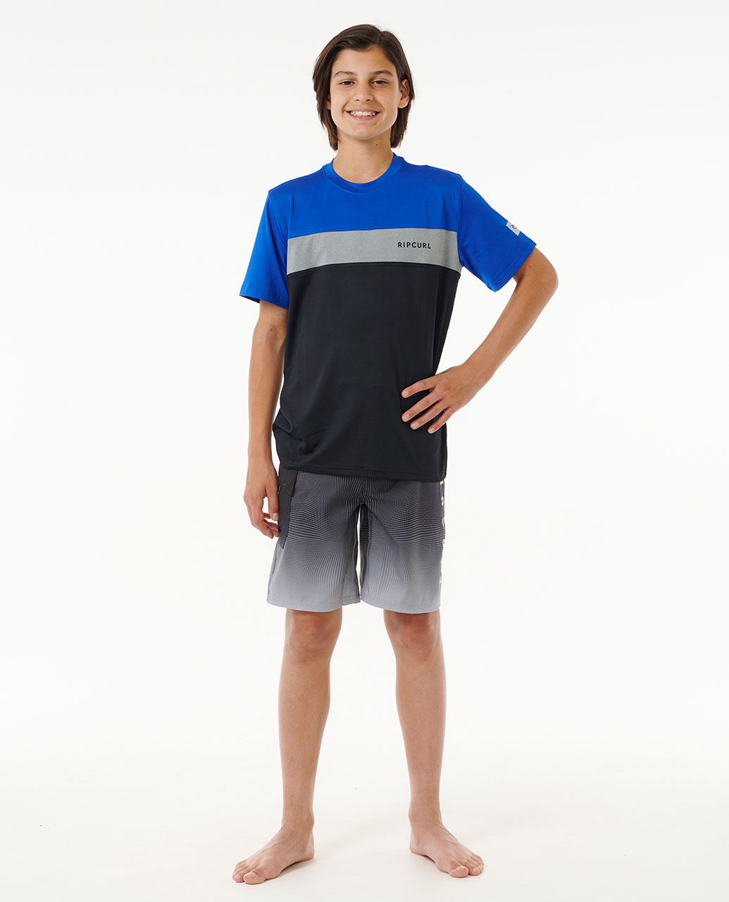 Undertow S/S Rash Vest -Boy