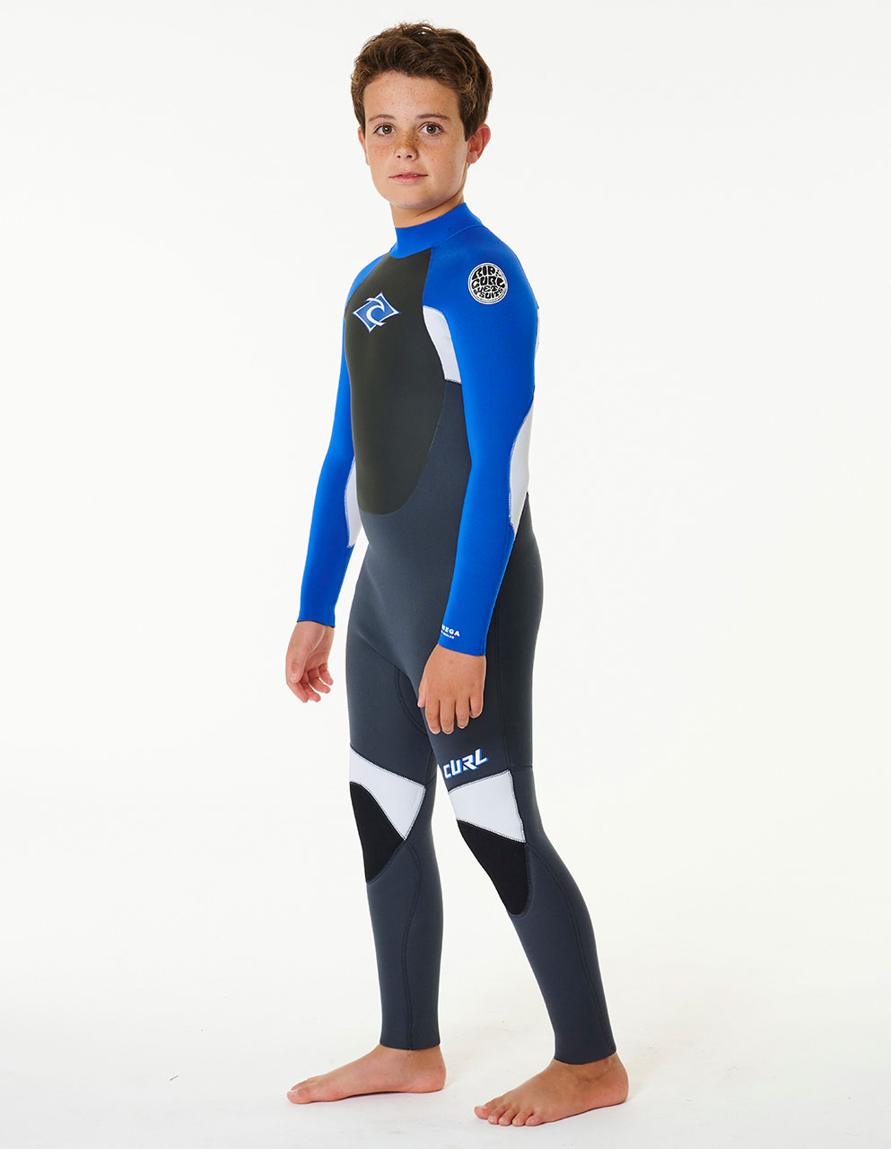 Junior Omega 3/2mm Back Zip Wetsuit