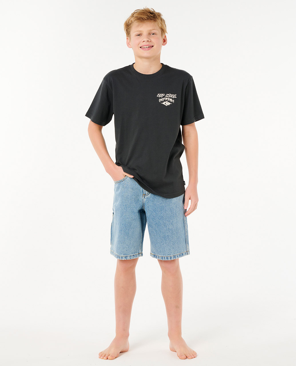 Hyped Up Denim Walkshort - Kids (8-16 years)