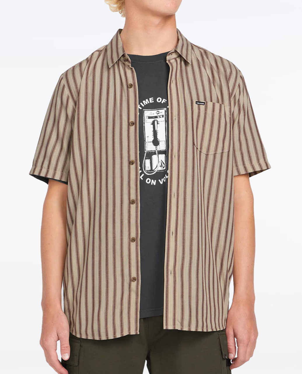 Arvostripe Voven Short Sleeve