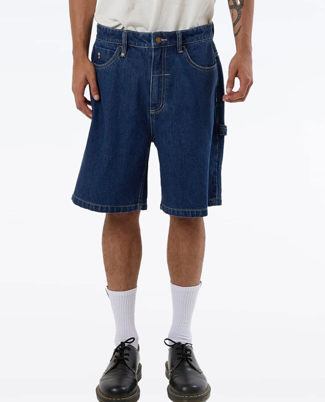 Slacker Denim Short-Union Blue