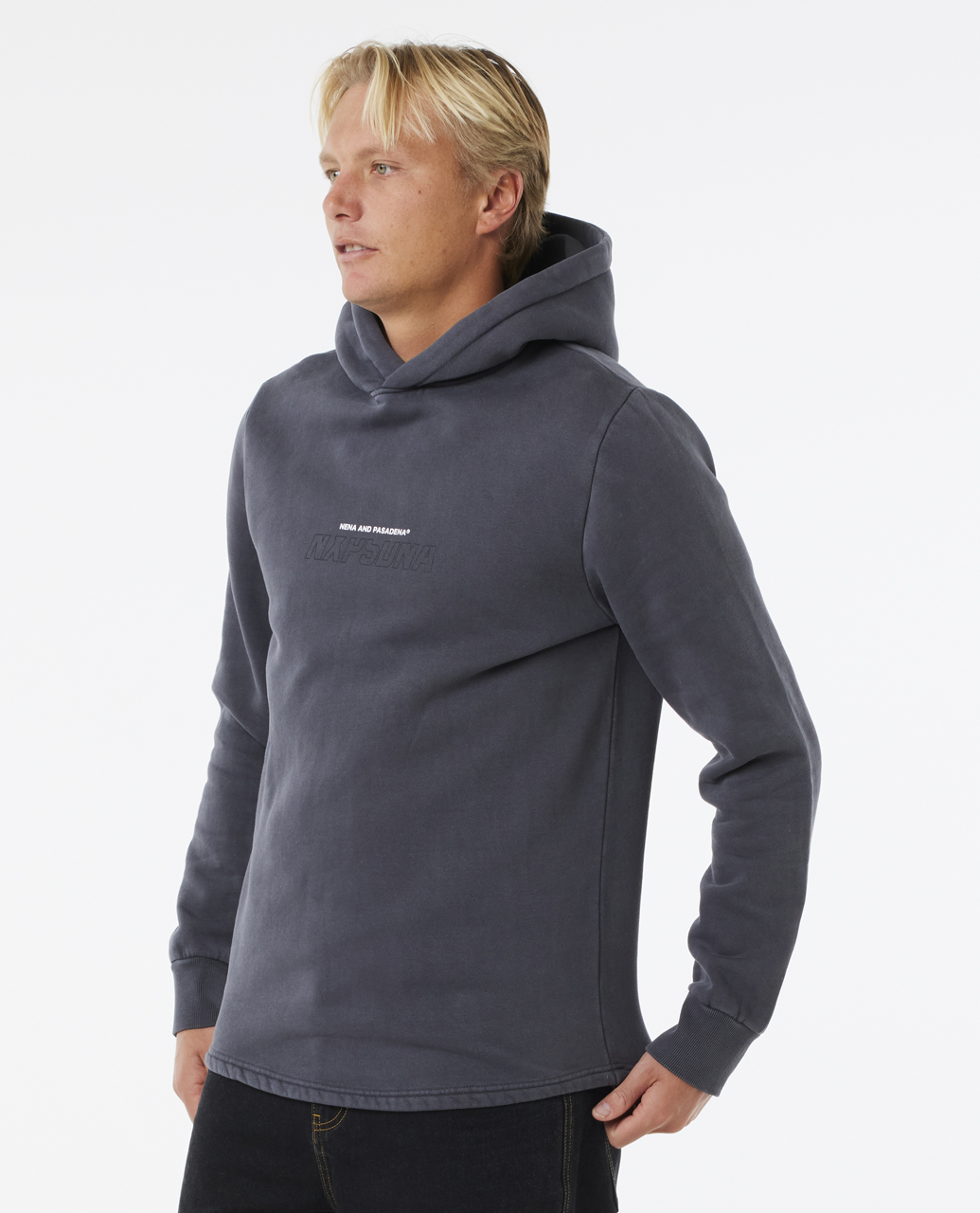 Hooded Dual Curve Sweater