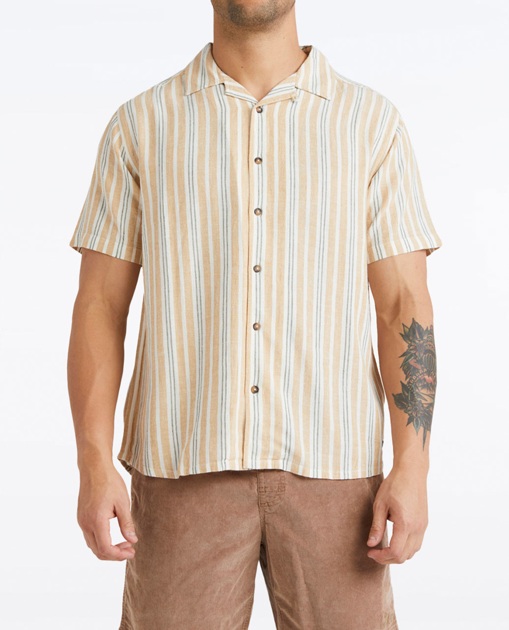 Beat Stripe Short Sleeve Shirt