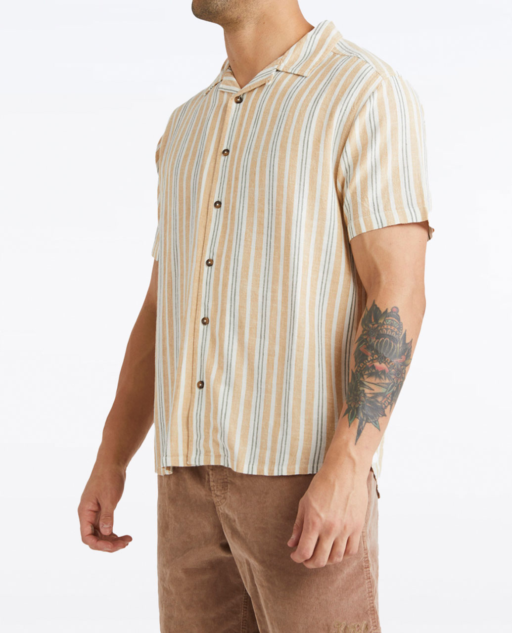 Beat StripeShort SleeveShirt