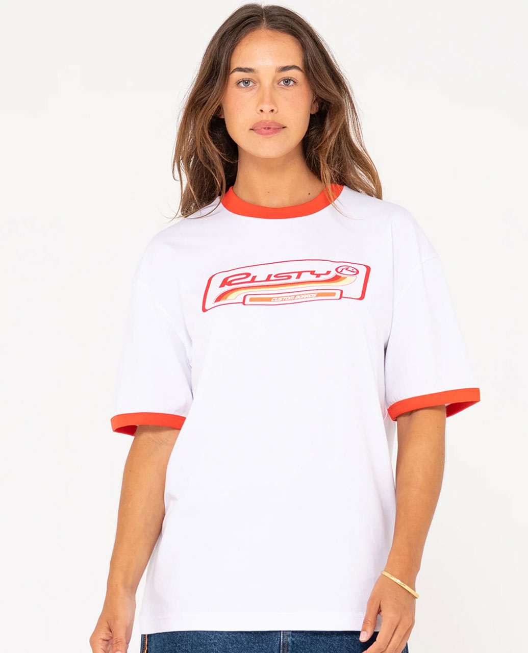 Boarding Pass Oversize Short Sleeve