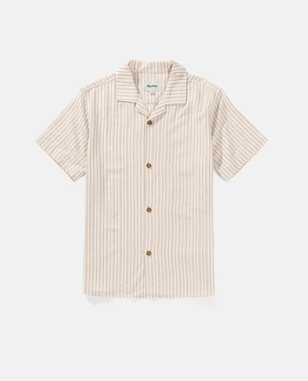 Vacation Stripe Short Sleeve Shirt