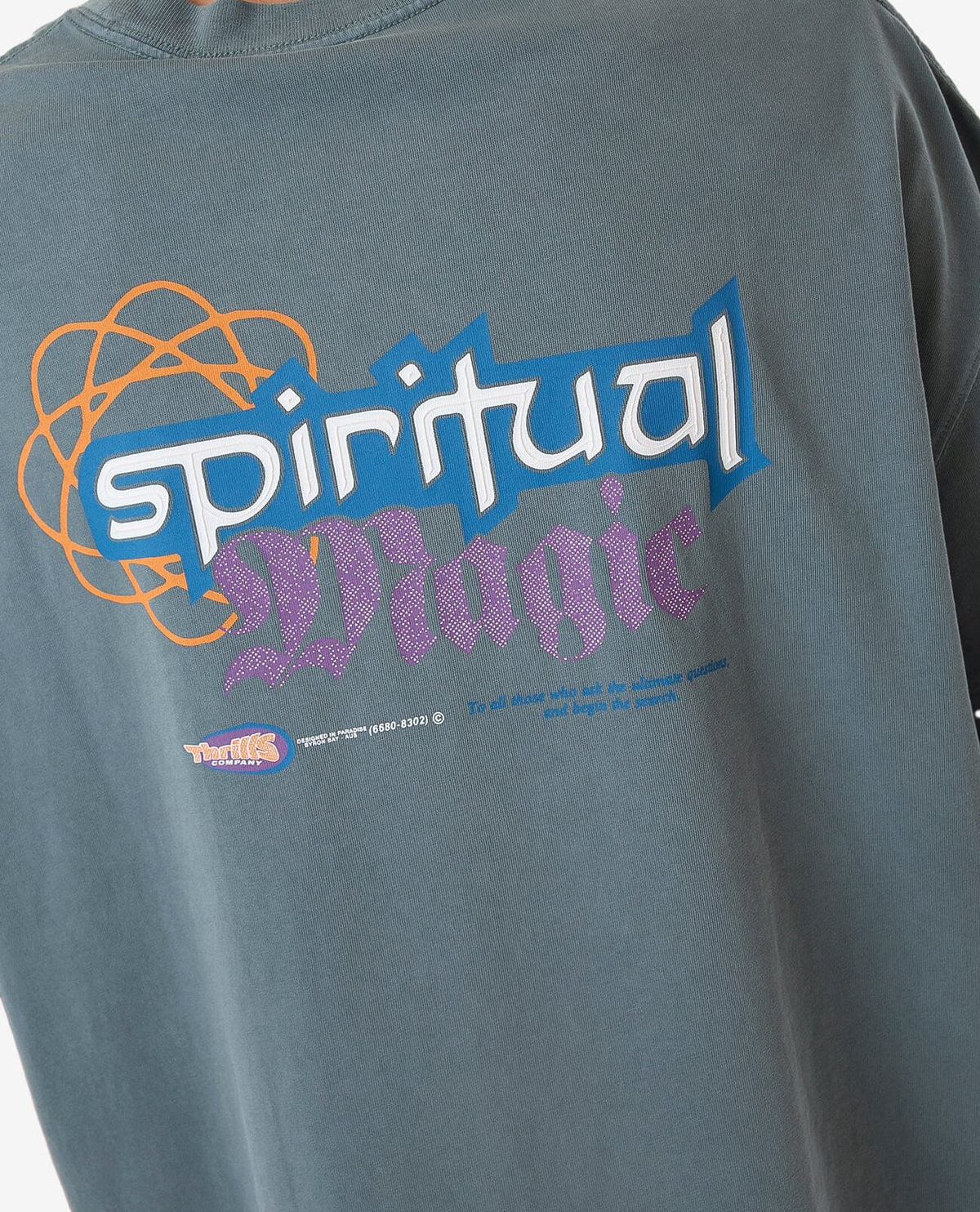 Spiritual Magic Box Fit Oversize Tee