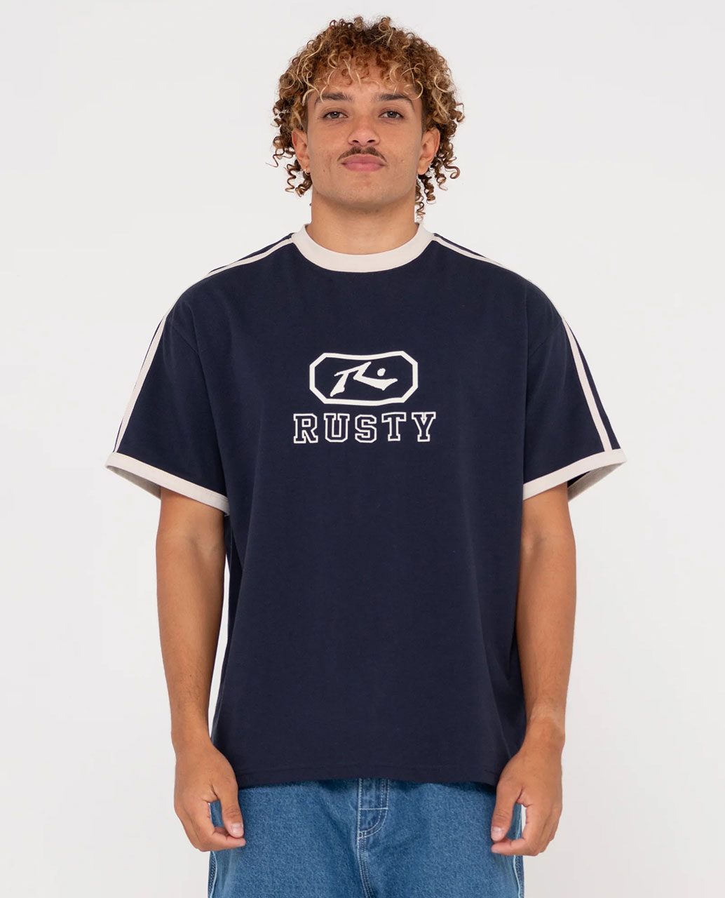 Pedro Short Sleeve Ringer Tee