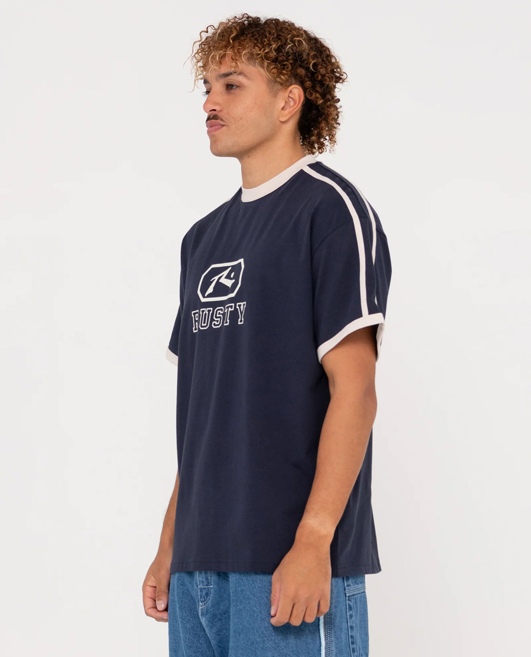 Pedro Short Sleeve Ringer Tee